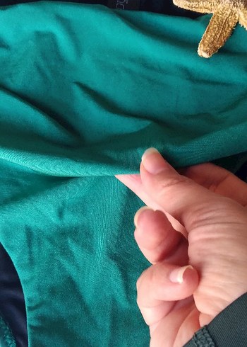 ORJİNAL KOM Yeşil Pileli Kadın Bikini Altı - Görsel 9