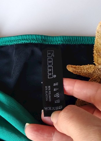 ORJİNAL KOM Yeşil Pileli Kadın Bikini Altı - Görsel 5