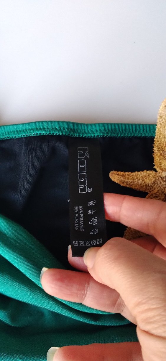 ORJİNAL KOM Yeşil Pileli Kadın Bikini Altı - Görsel 5