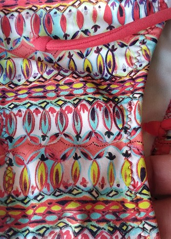 ORJİNAL KOM Renkli Bohem Desenli Bikini Altı - Görsel 4