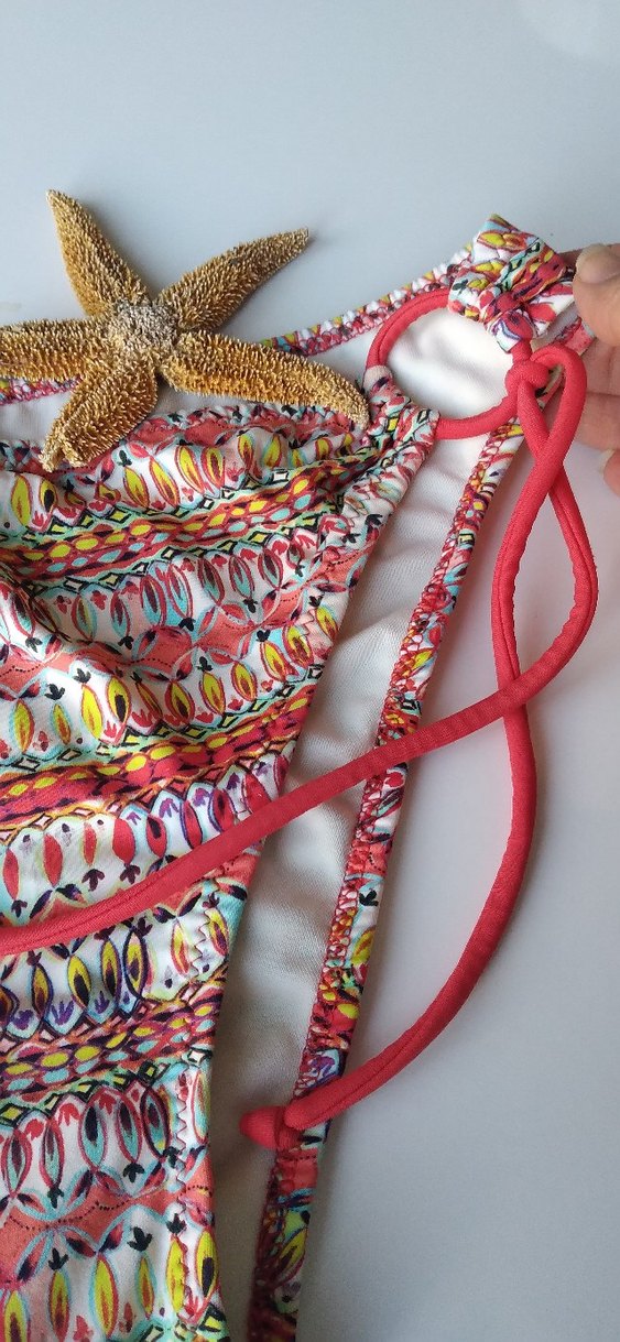 ORJİNAL KOM Renkli Bohem Desenli Bikini Altı - Görsel 2