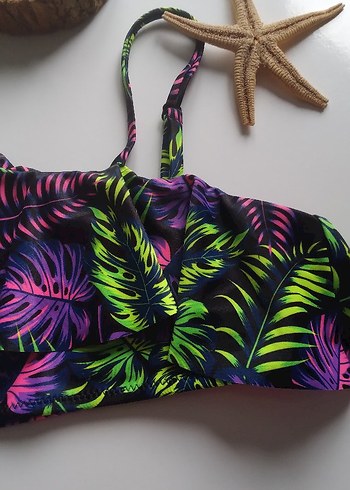 Renkli Bohem Mini üst - Görsel 3