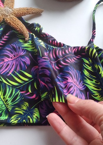 Renkli Bohem Mini üst - Görsel 8