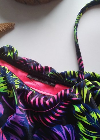 Renkli Bohem Mini üst - Görsel 5