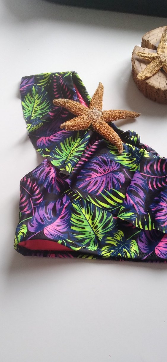 Renkli Bohem Mini üst - Görsel 2