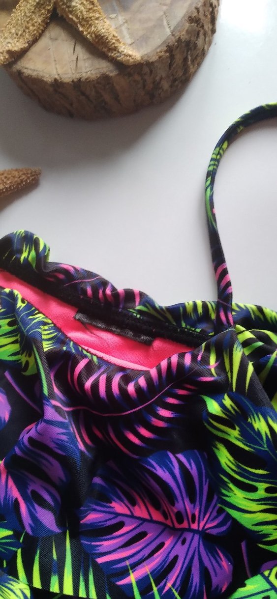 Renkli Bohem Mini üst - Görsel 5