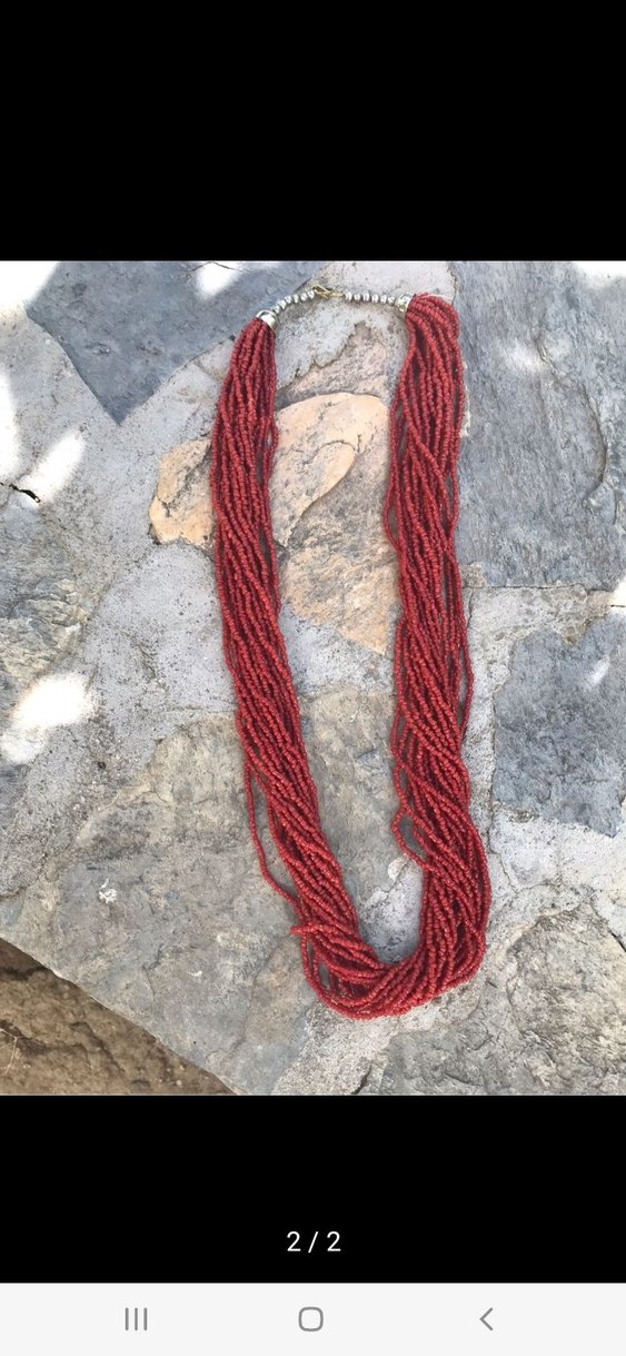 Gerçek kum mercan kolyw - Görsel 2