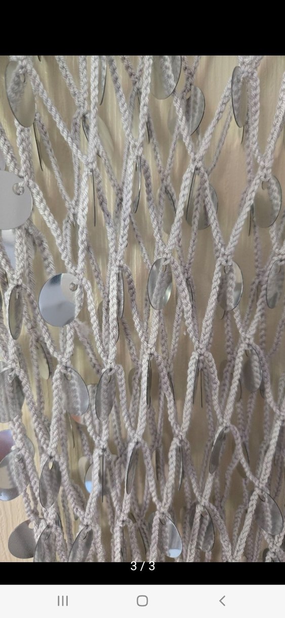 Boncuk İşlemeli Gri Bohem pareo plaj elbise - Görsel 3