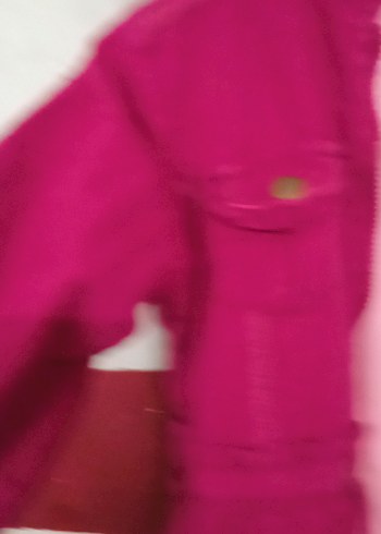 Kız Çocuk Pembe Düğmeli Sıcak Mont - Görsel 4