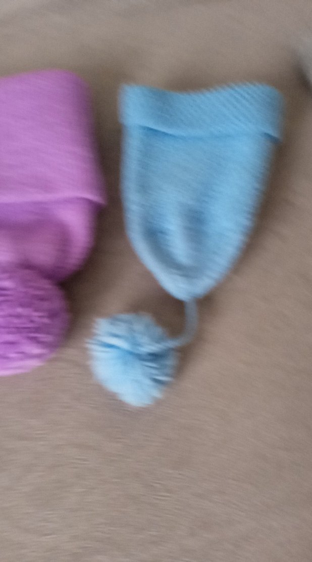 Kadın Gri Örgü Ponponlu Bere - Görsel 4