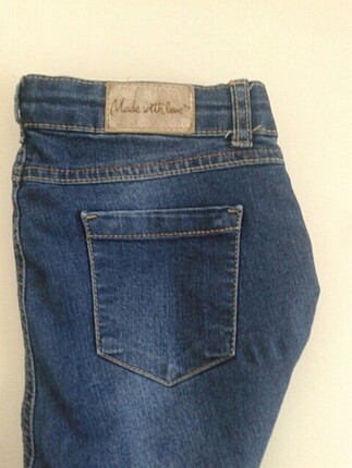 Kız çocuk dar kesim kot pantolon - Görsel 5