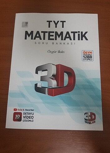 3d tyt matematik ve paraf tyt biyoloji