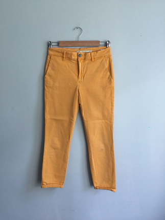 Zara Zara hardal rengi pantolon 