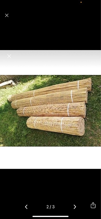 Diğer Kamış Hasır Bambu Çit 1*5m