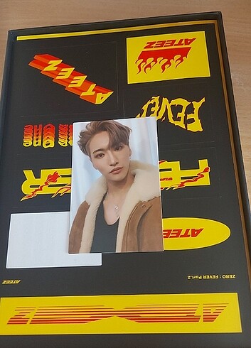 ateez fever part2 daily vers + seonghwa pc 