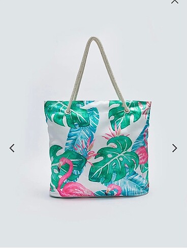 Flamingo plaj çantası