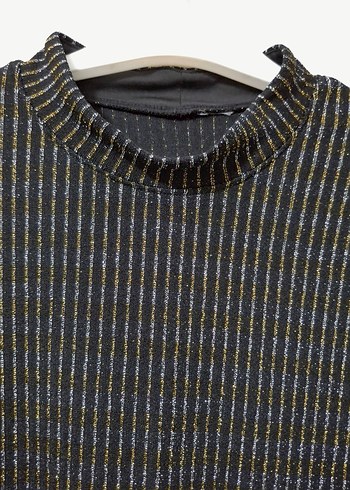 #H&M simli detaylı elbise - Görsel 2