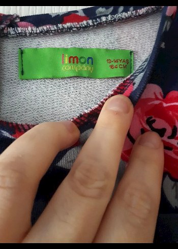 2adet 13/14 yaş elbise defacto ve limon company - Görsel 3