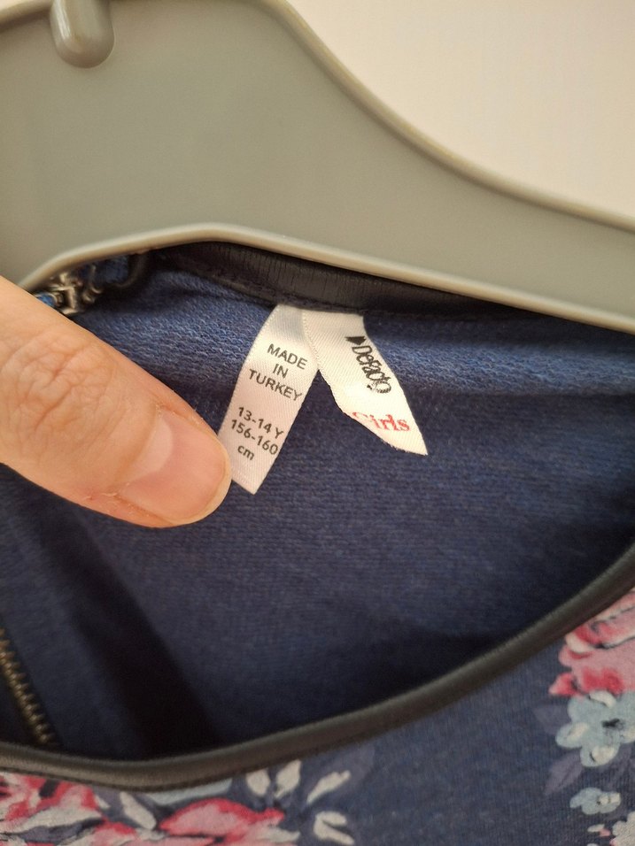 2adet 13/14 yaş elbise defacto ve limon company - Görsel 2