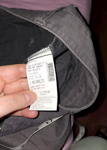 lcwaikiki erkek 34 beden antrasit pantolon - Görsel 4