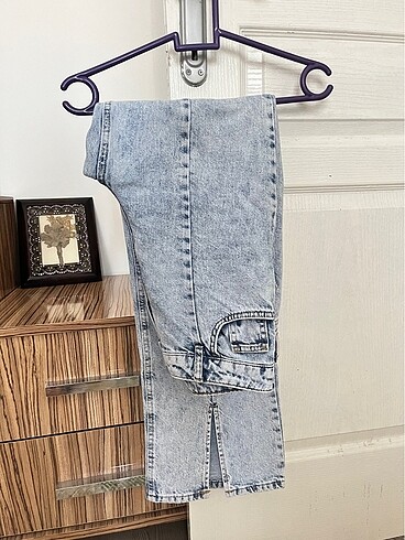 Wide lige jean