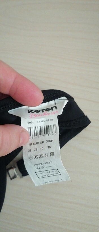 38 Beden Bikini üst