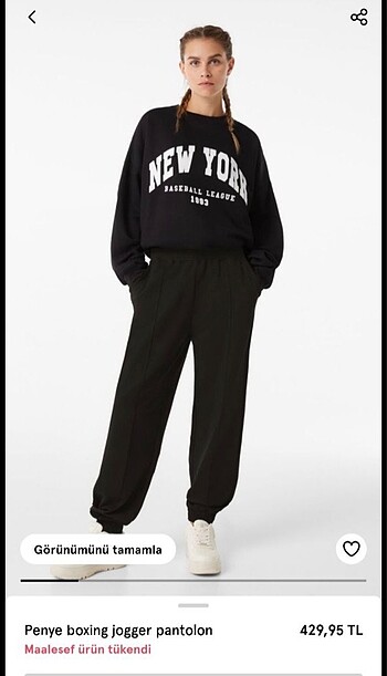 Bershka Jogger Pantolon
