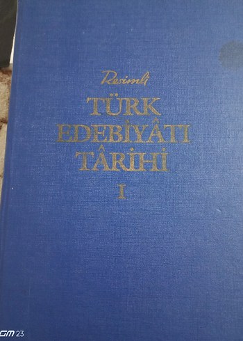 Resimli Türk Edebiyatı Tarihi Kitabı I Nihad Sâmi Banarlı.