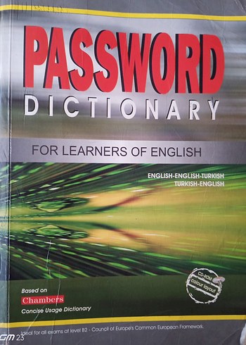 Password İngilizce-Türkçe Sözlük