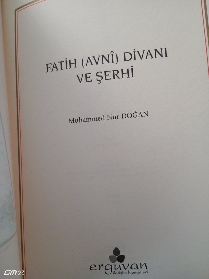 Fatih Divanı ve Şerhi - Muhammed Nur Doğan - Görsel 3