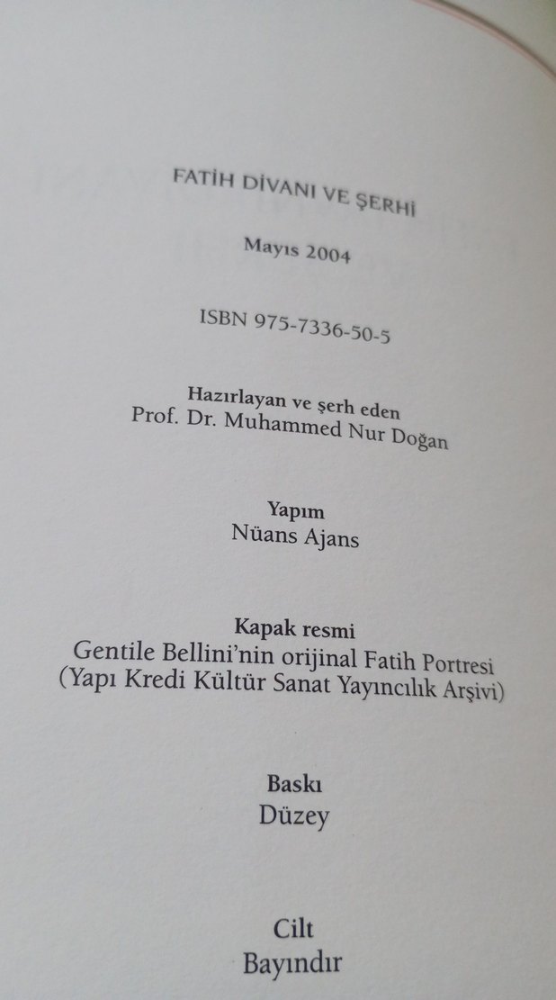 Fatih Divanı ve Şerhi - Muhammed Nur Doğan - Görsel 4