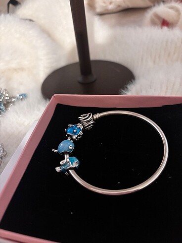 Pandora balıklı charm