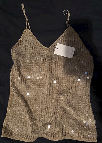 V Yaka payetli - Görsel 3