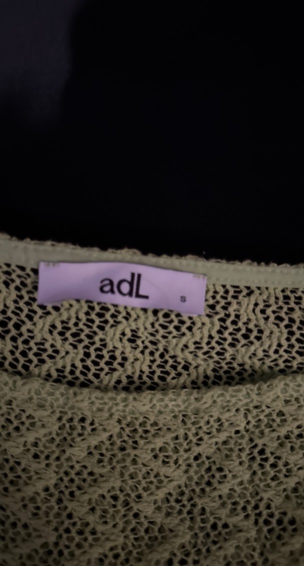 Yeşil adl örgü crop - Görsel 3