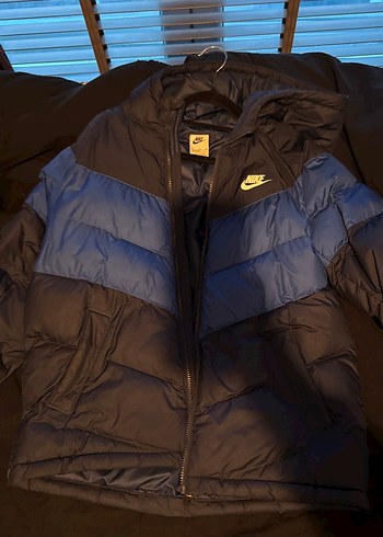 Nike Erkek Lacivert Kapüşonlu Mont - Görsel 2