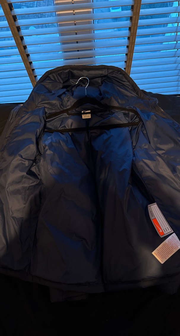 Nike Erkek Lacivert Kapüşonlu Mont - Görsel 4