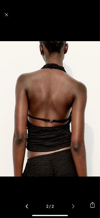 Zara Zara halter yaka takım