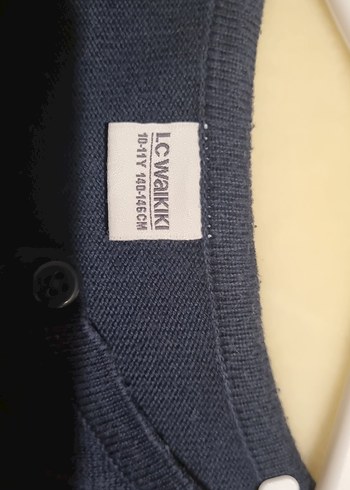 LC Waikiki Uzun Kollu Rahat Kız Hırka okul - Görsel 2