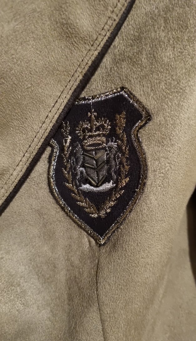 Bej / vizon renk Süet Düğmeli Kadın Blazer Ceket - Görsel 3