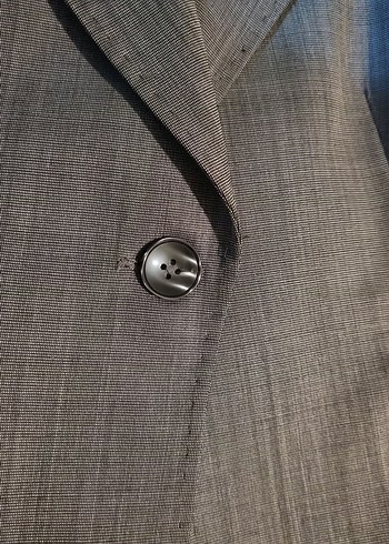 Gri Kadın Ofis Takım Elbise - Görsel 6