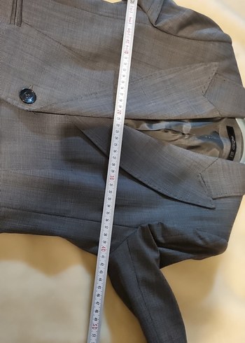 Gri Kadın Ofis Takım Elbise - Görsel 10