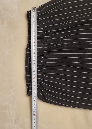 Pembe Minnie Mouse Sweatshirt ve Gri Çizgili Pantolon - Görsel 4