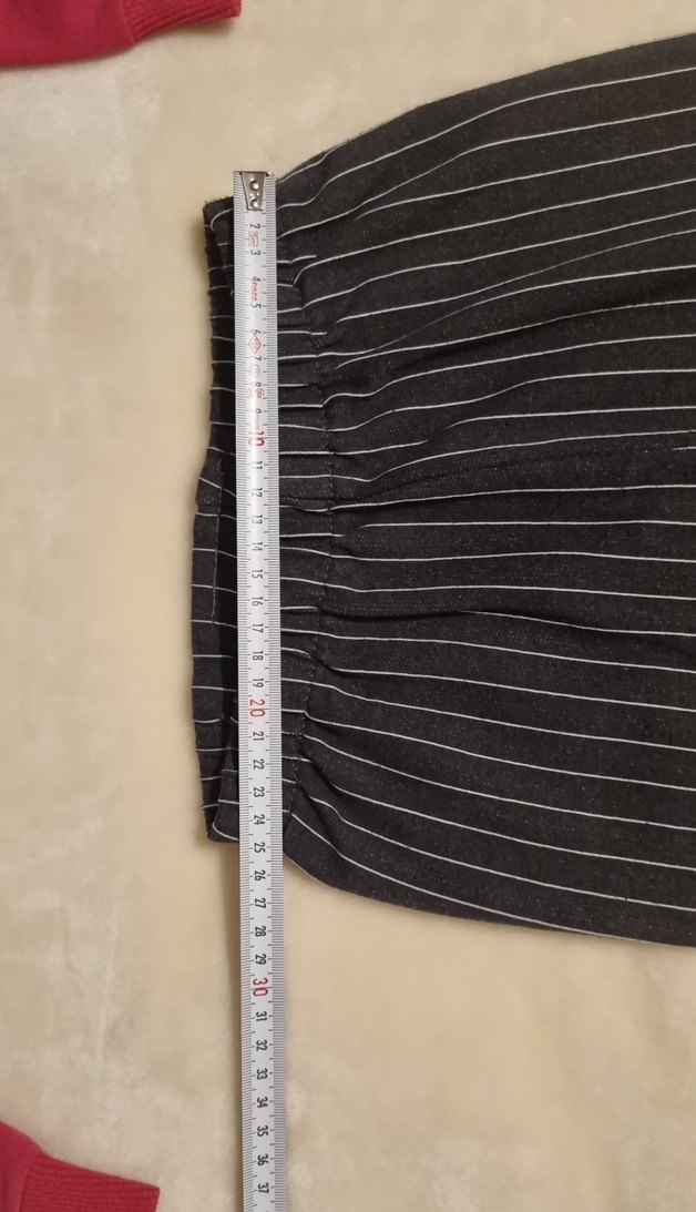 Pembe Minnie Mouse Sweatshirt ve Gri Çizgili Pantolon - Görsel 4