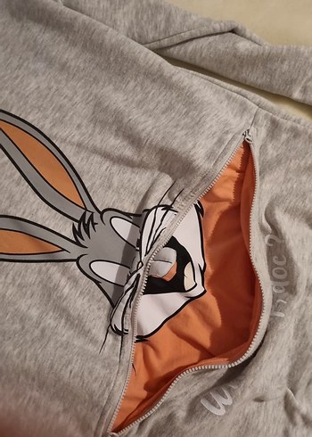 Kapüşonlu Sweat elbise - Görsel 6