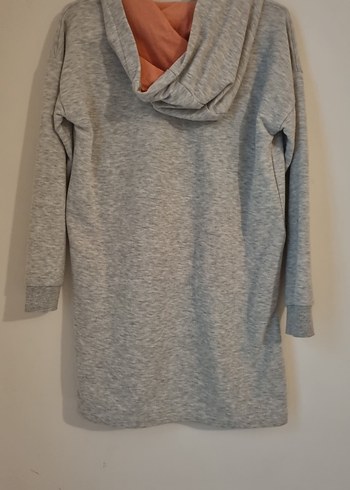 Kapüşonlu Sweat elbise - Görsel 3