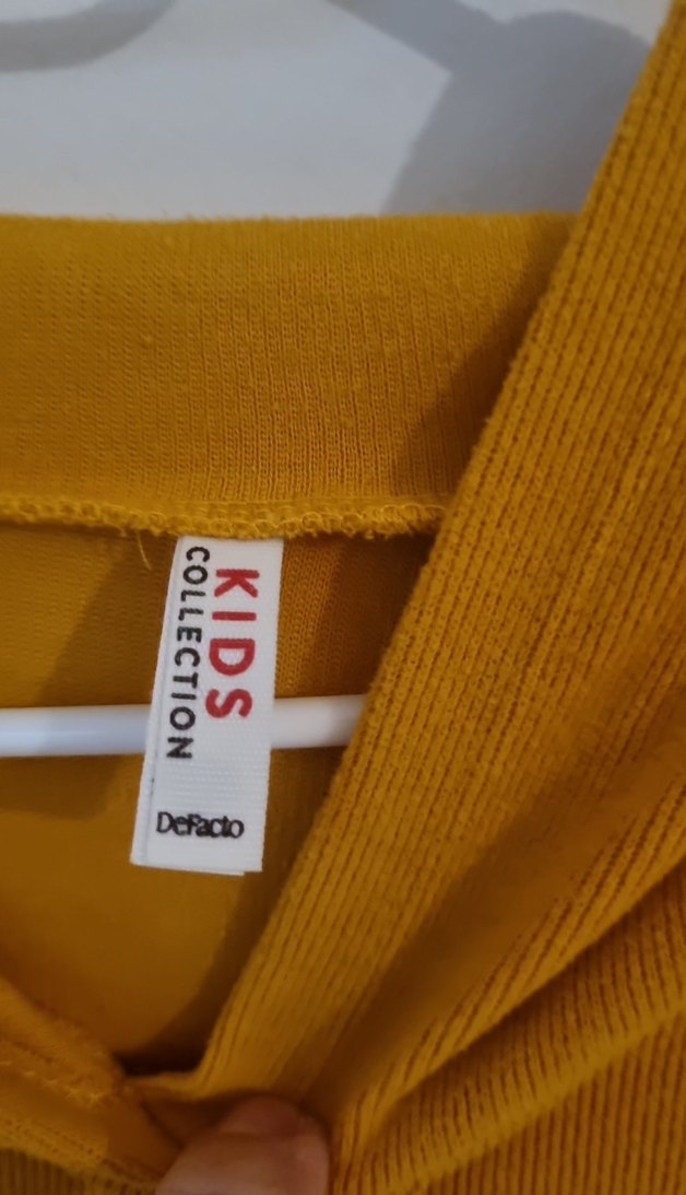 Kapüşonlu Sweat elbise - Görsel 3