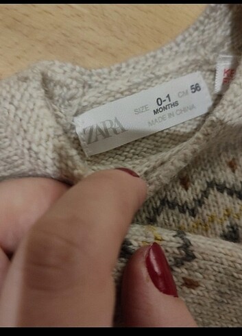 Zara bebek kazak 