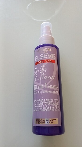 Loreal sarı saç kurtaricisi