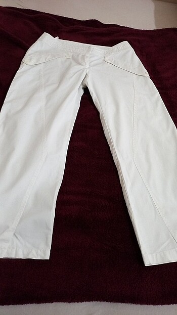 36 Beden Beyaz pantolon 