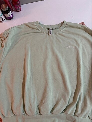 xl Beden yeşil Renk H&M sweatshirt